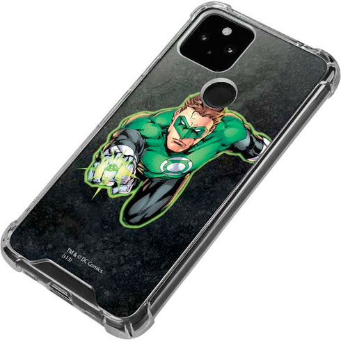 DC Comics Green Lantern Portrait Art by Jim Lee Google Pixel 5 Clear Case